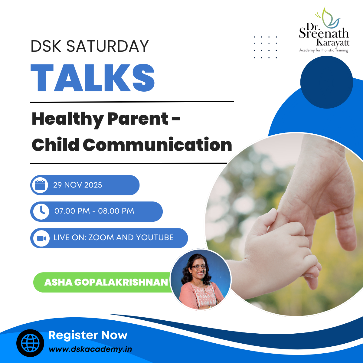 Saturday Talks – Healthy Parent–Child Communication